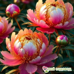 Пион Опаловый Закат