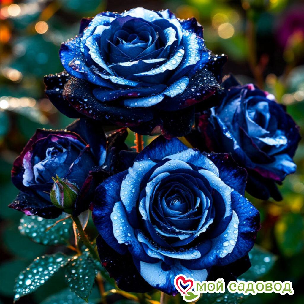 Роза чайно-гибридная Фогги Блаш