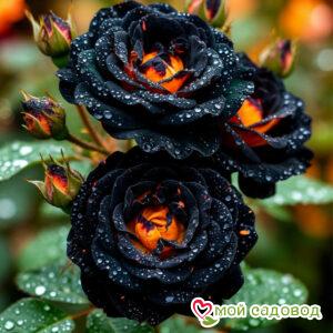 Роза чайно-гибридная Трап Хилл