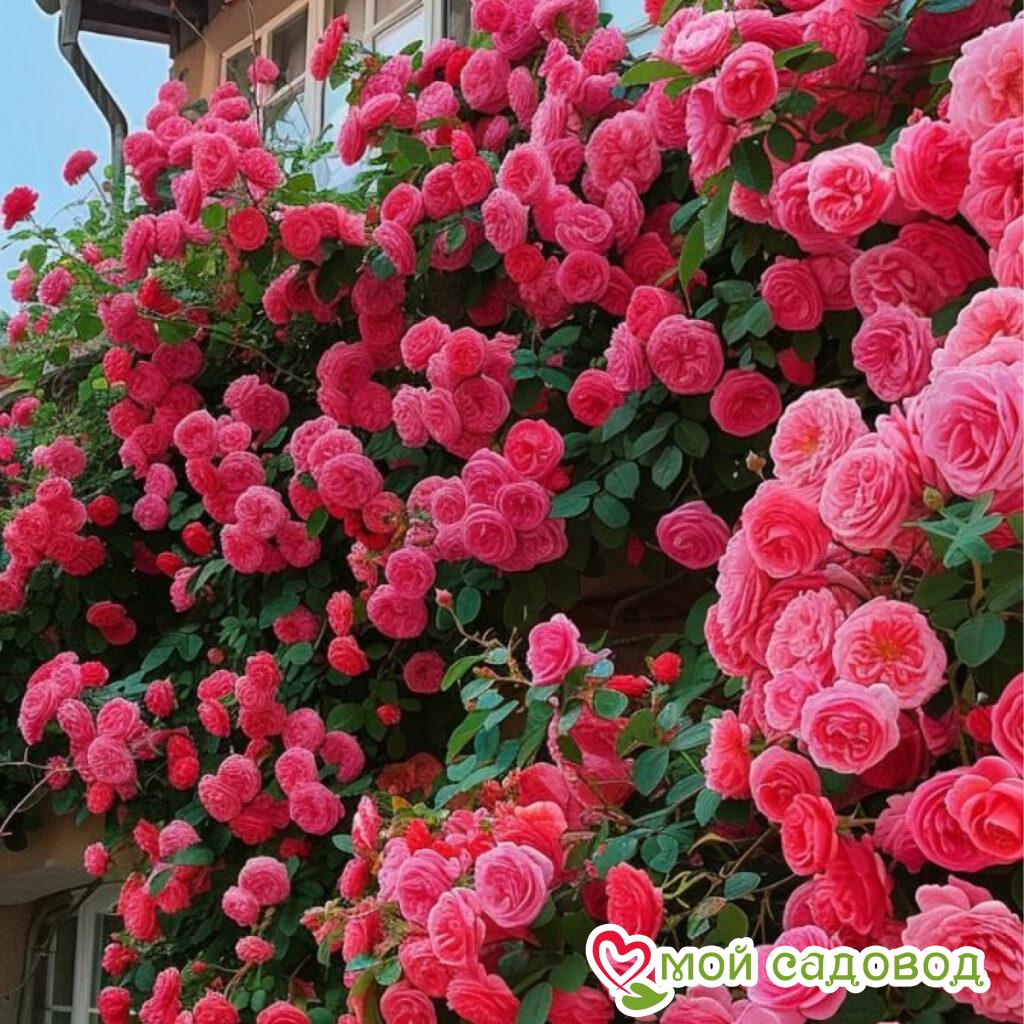 Роза плетистая Лифти Пинк