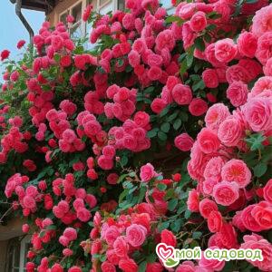 Роза плетистая Лифти Пинк